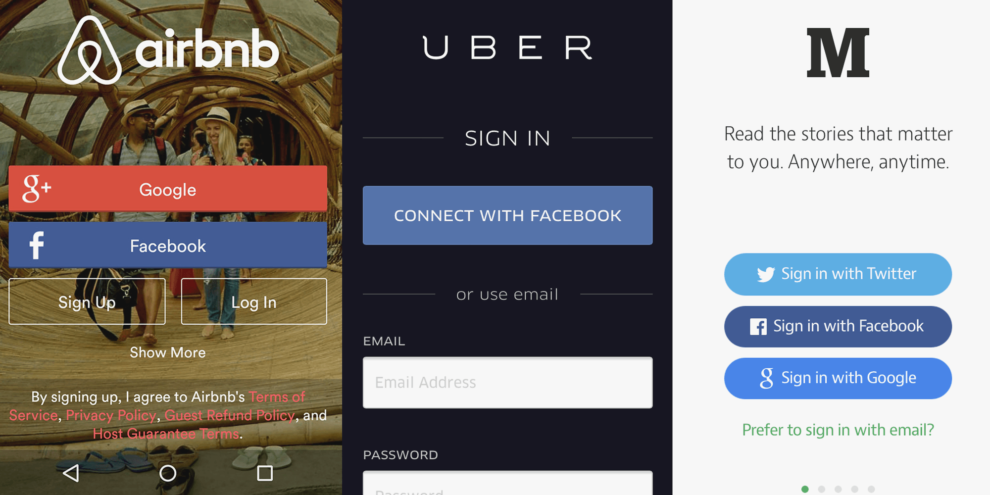 Apps that use Facebook Connect
