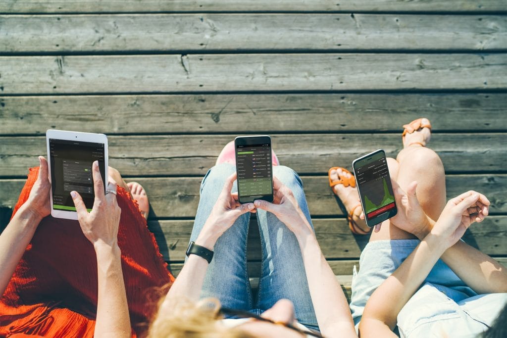 People using silverbackvpn on different devices