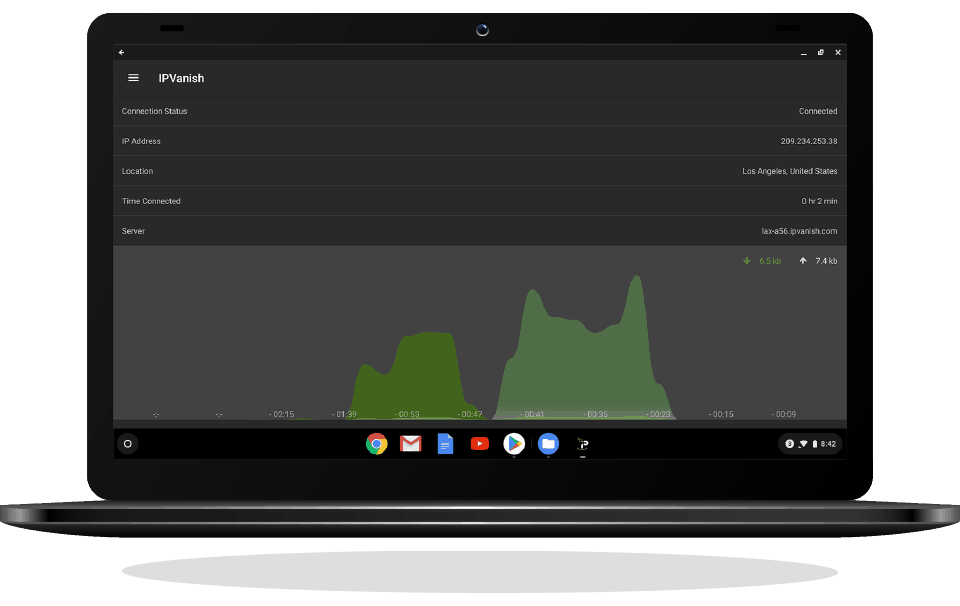 silverbackvpn app on Chrome OS