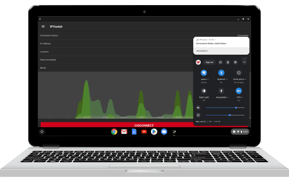 silverbackvpn app on Chrome OS