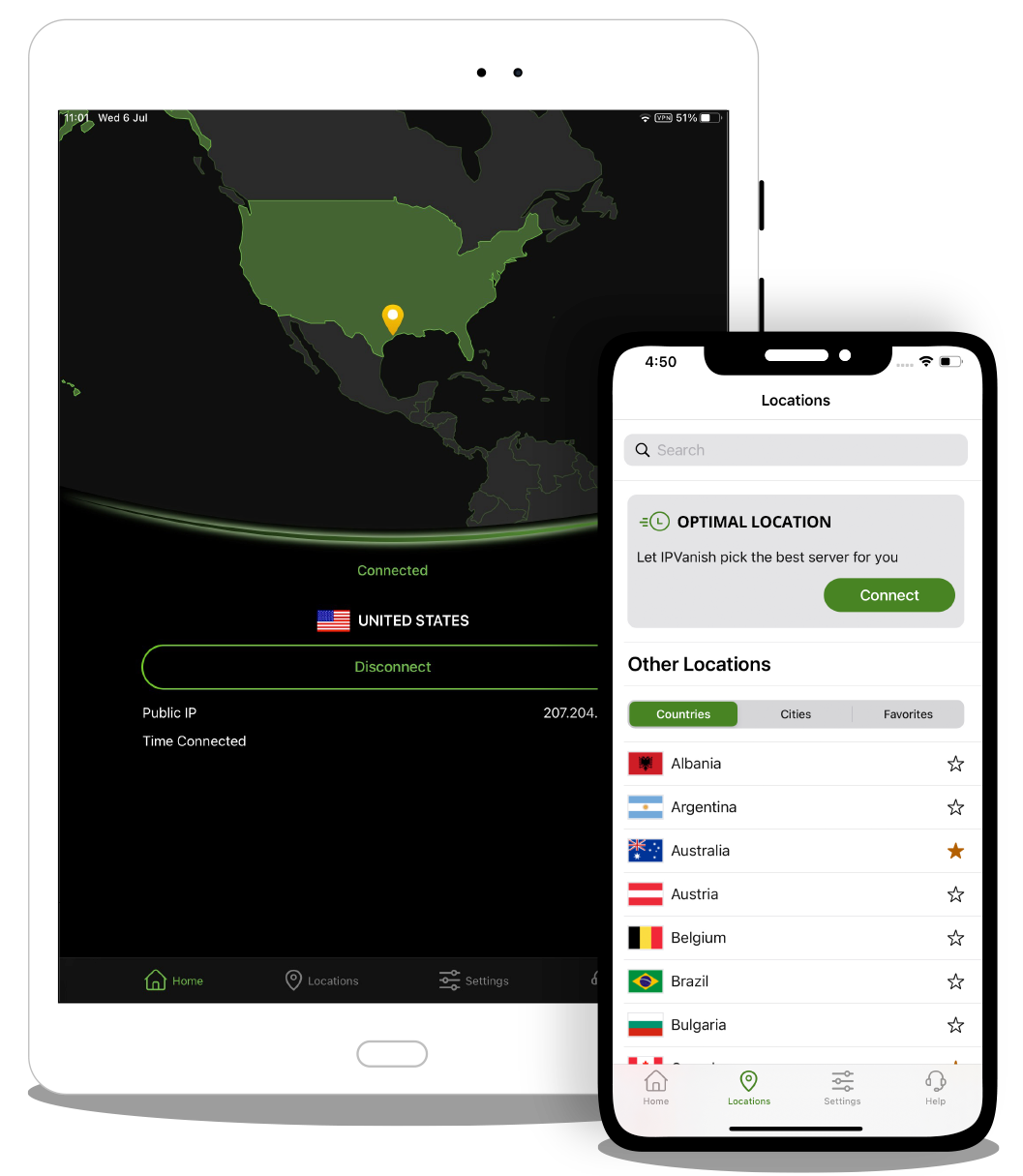 silverbackvpn app on iOS devices