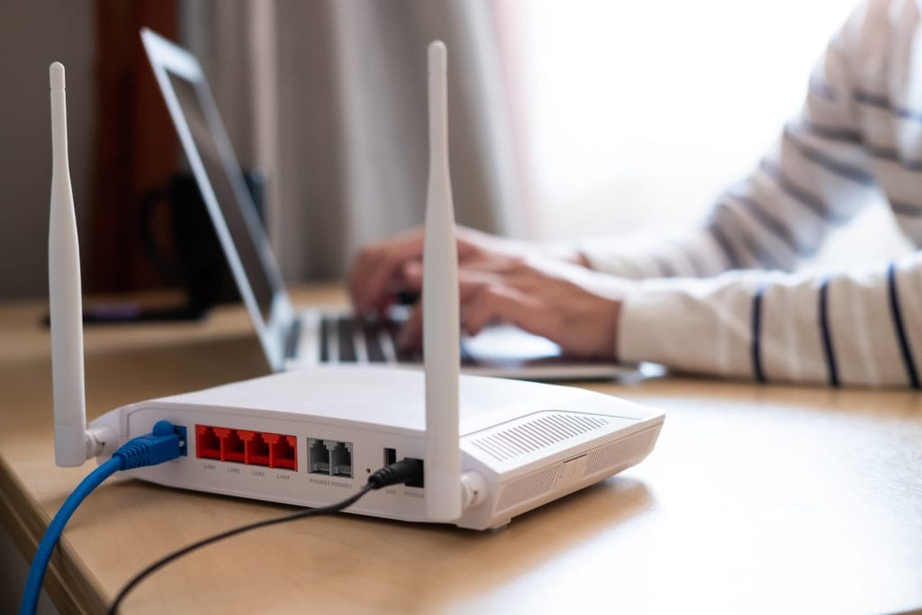 looking up router SSID