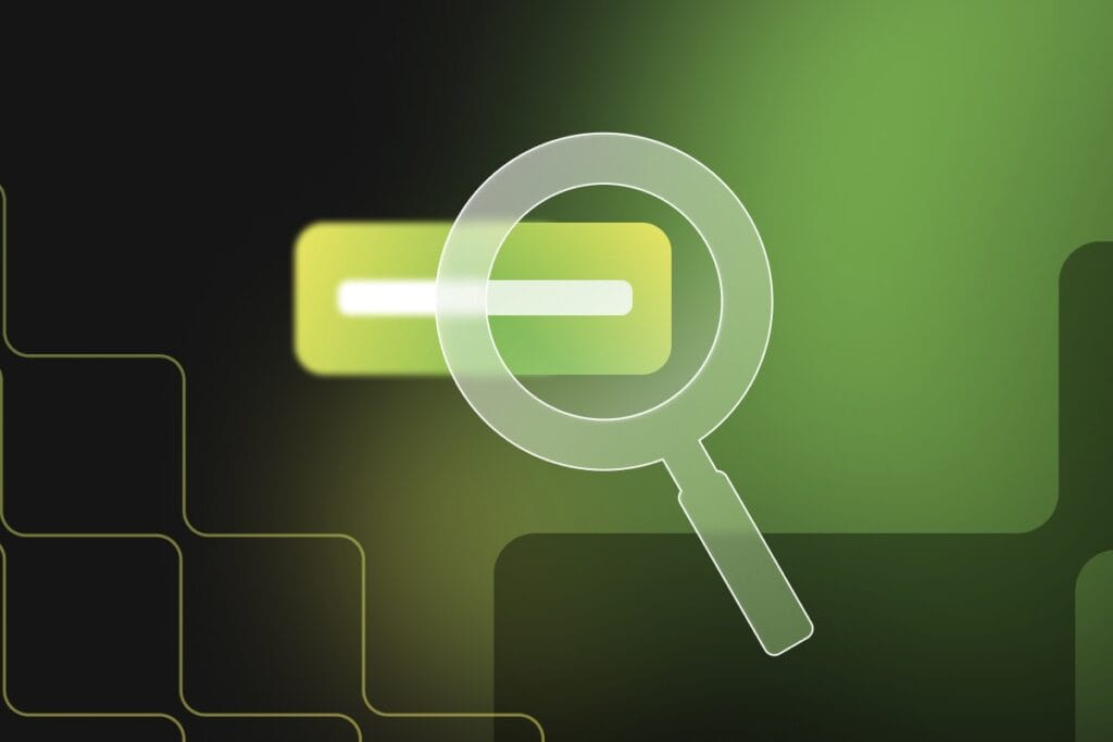 magnifying glass searching