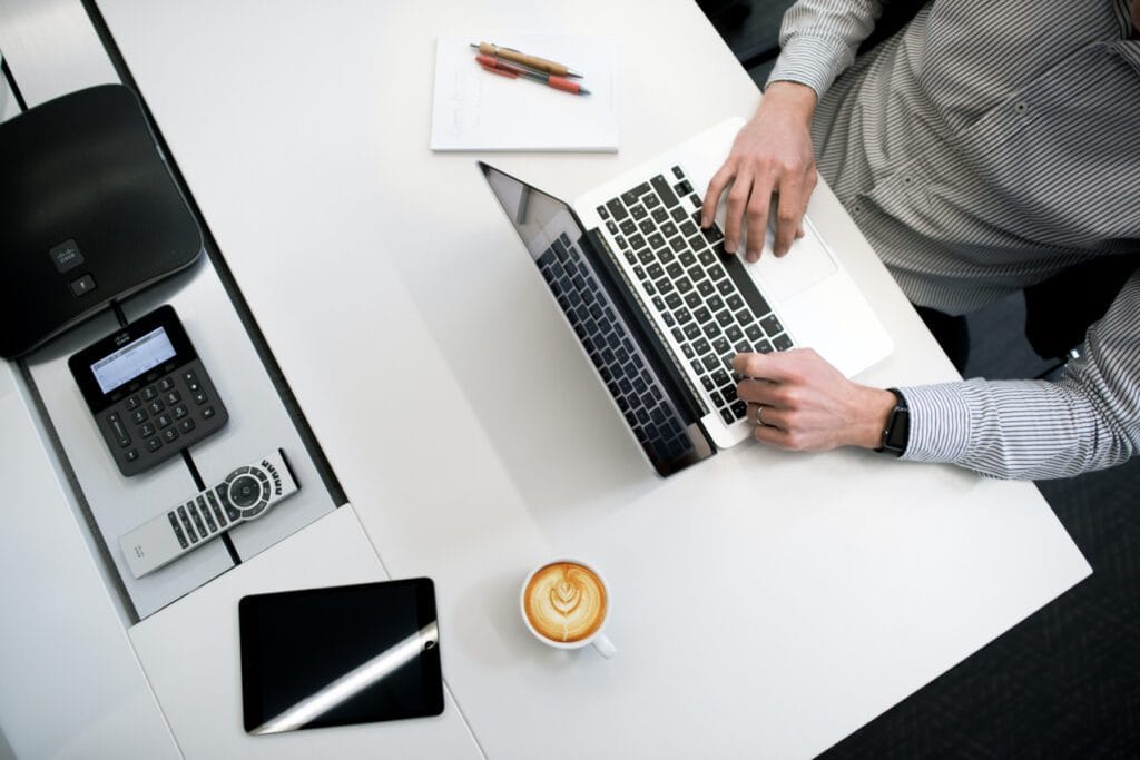 Employee uses a Google Chrome managed browser remotely