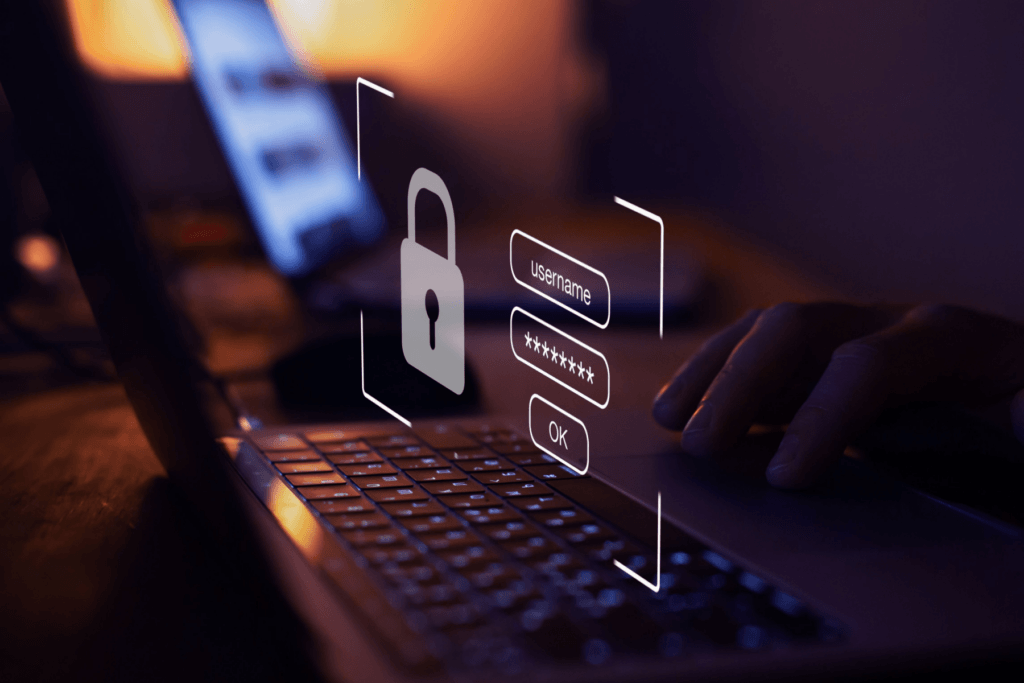 logging in with vpn password image