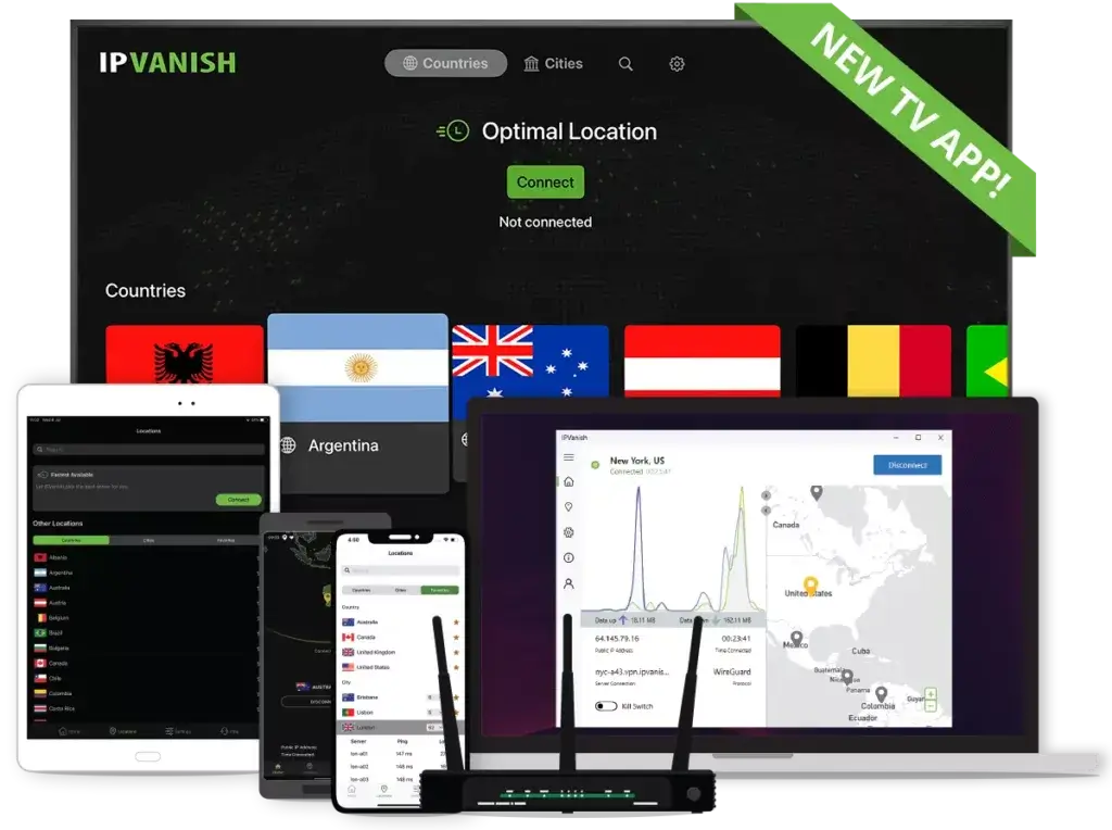 silverbackvpn App on Devices