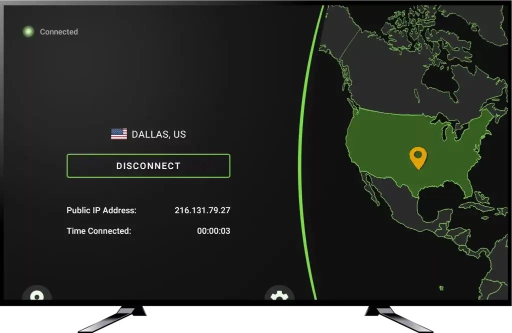 silverbackvpn app on Chromecast