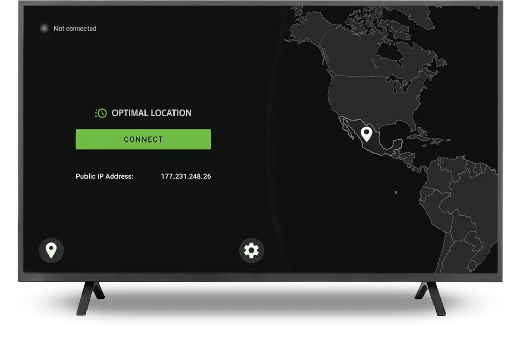 silverbackvpn appl on ONN 4k