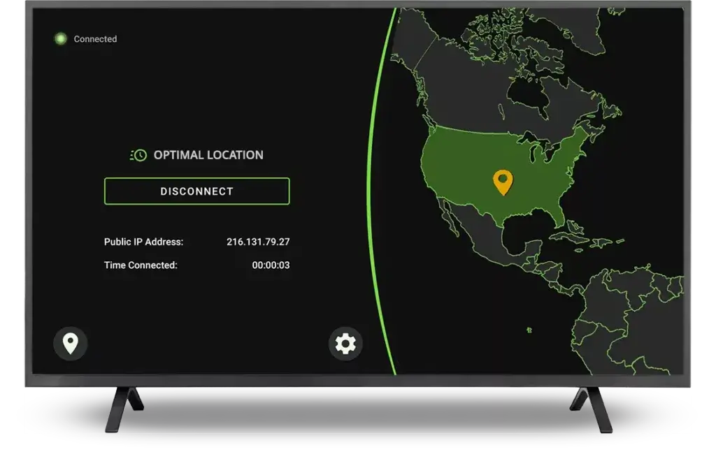 silverbackvpn app on ONN 4k image