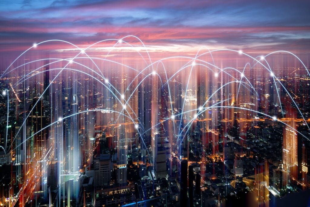 internet connected city scape what is VPN chaining
