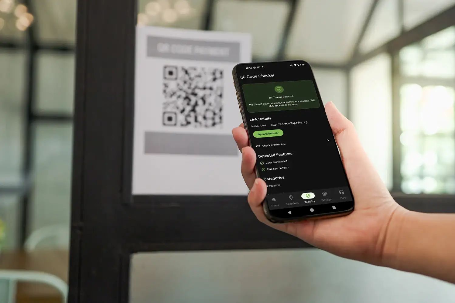 silverbackvpn QR code checker image