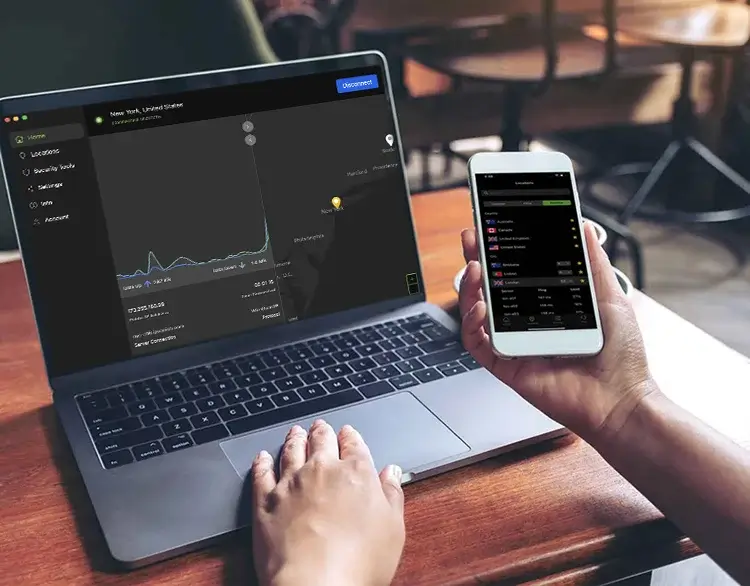 silverbackvpn app on devices
