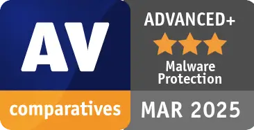 AV Comparatives Malware Protection Award